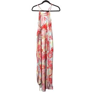 Tropical Floral Maxi Dress